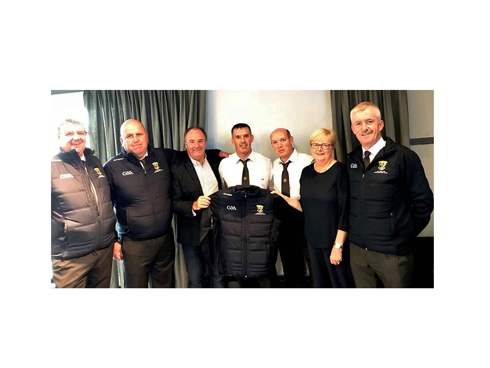 Ahead of yesterday’s All Ireland Hurling Final Wexford GAA Co Board presented Jackets to James Owens and his Umpires on the occasion of him referring  the the FINAL