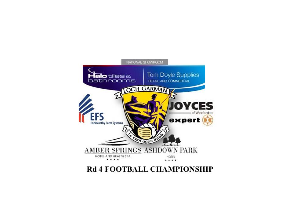 WEEKEND’S ROUND 4 FOOTBALL CHAMPIONSHIP GAMES FRI 10th, Sat 11th and SUN 12th Aug