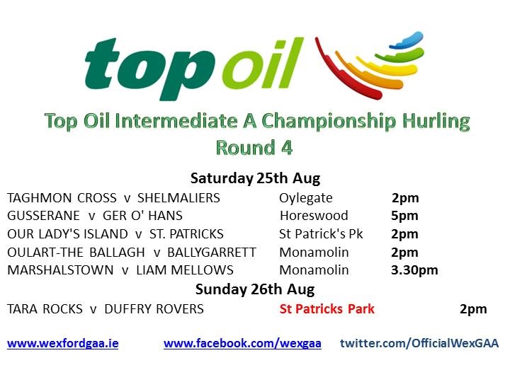 Top Oil Inter A Rd 4 Fixtures Up date venues
