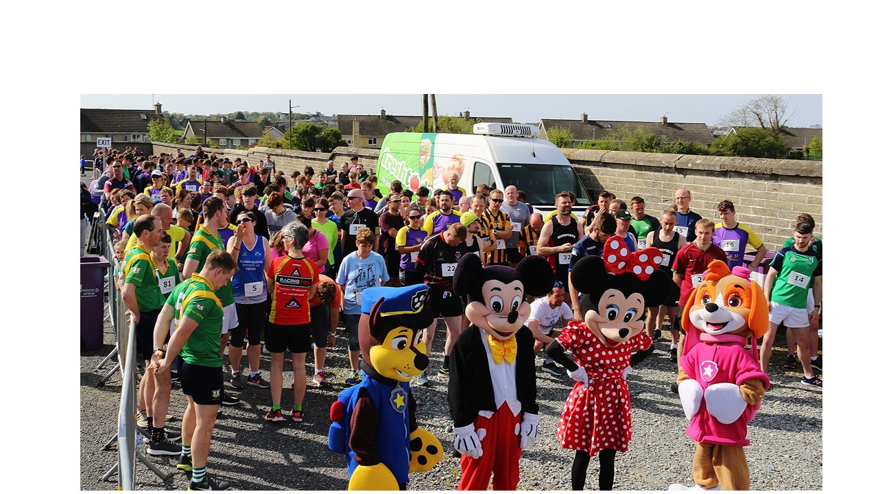 Thanks to all who turned out in force and took part and Supported today’s Wexford GAA Wellness 5km run