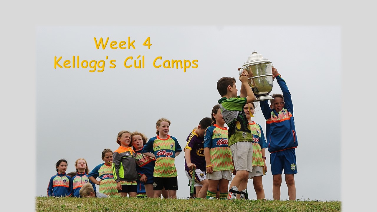 Week 4 and another great week of Kellogg’s Cúl Camps