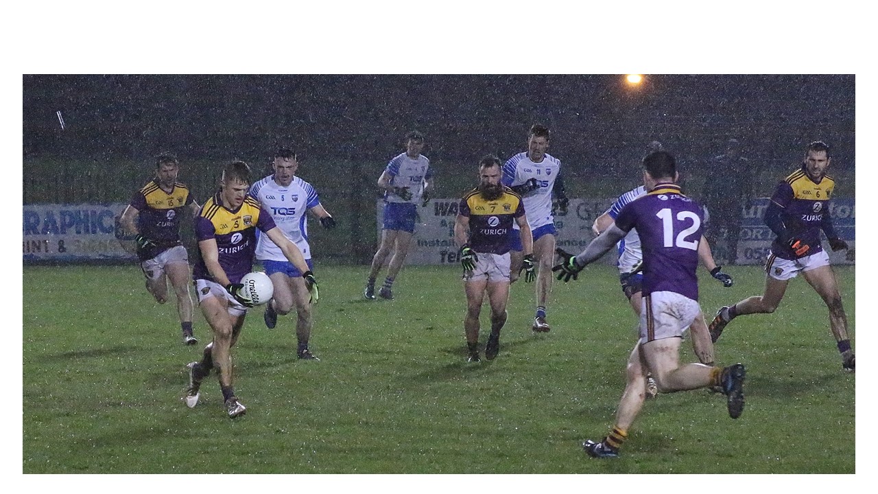 Footballers withstand Waterford fight-back, Wexford 2-3, Waterford 0-8