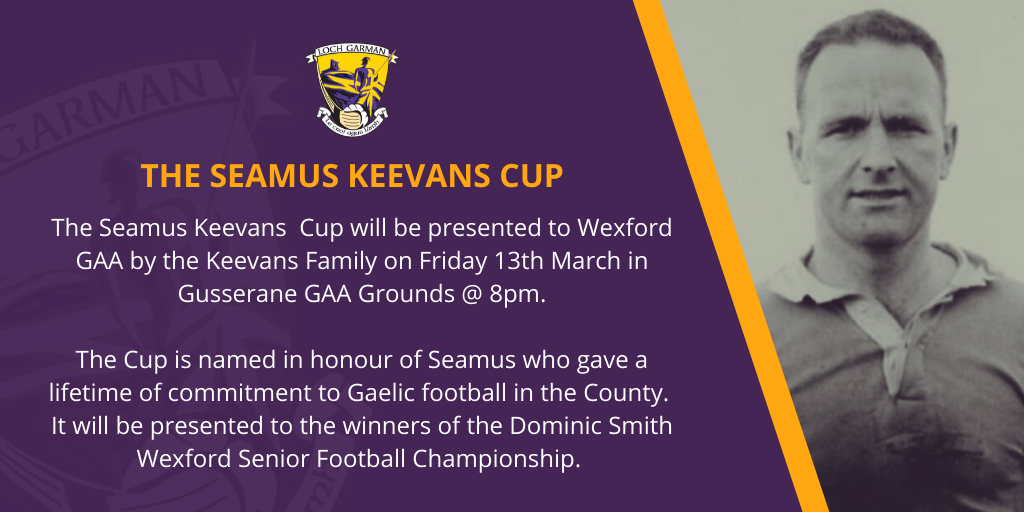 The Seamus Keevans Cup