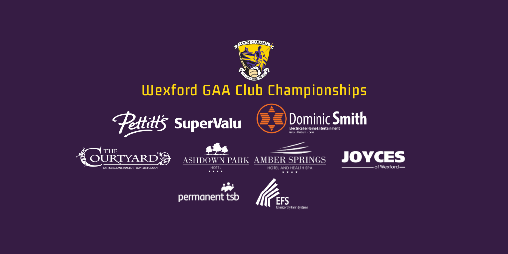 Fixtures announced for Round 2 & 3 of Wexford GAA Hurling Championships