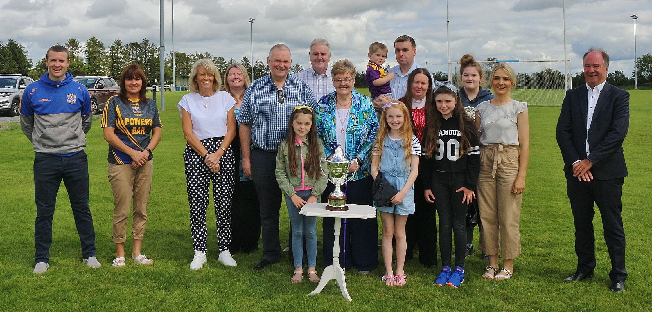 Launch of  New Wexford Senior Football Championship Cup named in memory of the late great Seamus Keevans