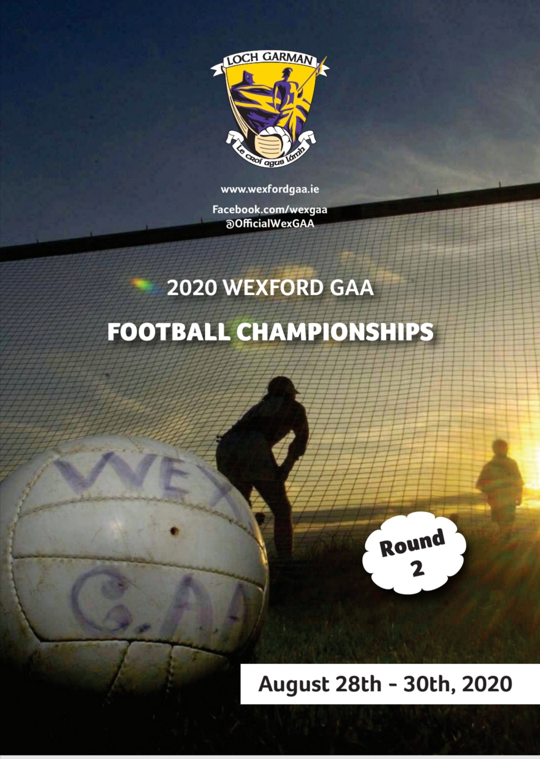 Rd 2 Wexford GAA Club Championship Programme: Please Download Here