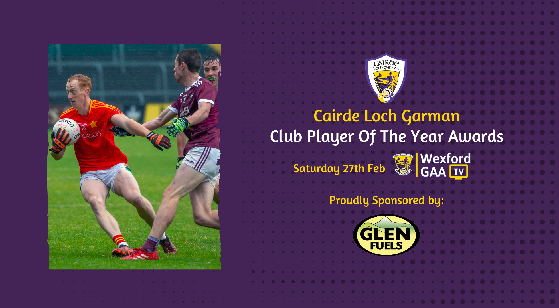 Cairde Loch Garman Club Player Awards – Football Nominations