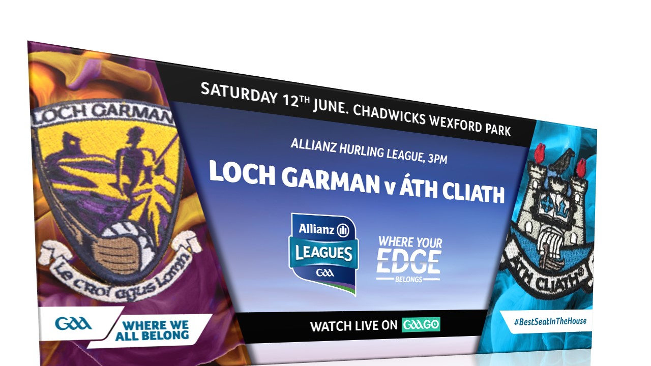 Wexford Hurlers Sign Off on The 2021 Allianz Hurling League Campaign at home to Dublin This Weekend