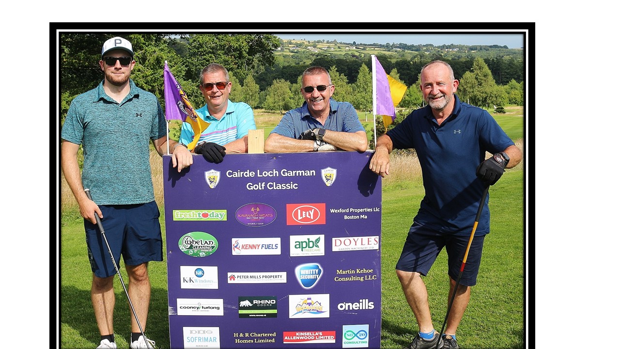 Cairde Loch Garman 2021 Golf Classic, Celebrating the 25th Anniversary of Wexford’s 1996 All Ireland Win