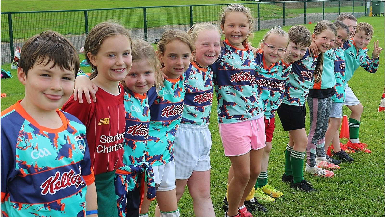 8 Weeks of the 2021 Kellogg’s Cúl Camp summer comes to an end with a record number of 6,000 Wexford Kids enjoying the GAA Fun