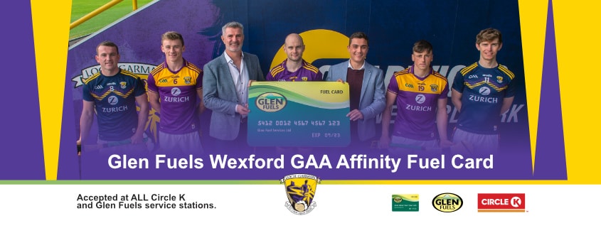 Glen Fuel Card, Fuelling Wexford GAA – donating 1 cent per litre to the Model County