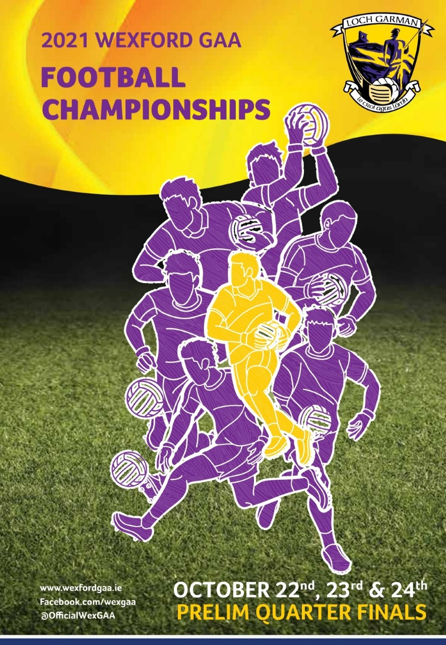 Preliminary Q/Fs Club Championship Football: Download Weekends Programme Here: