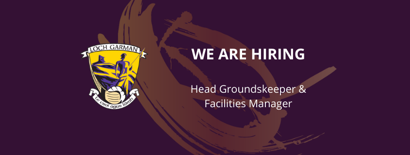 Head Groundskeeper and Facilities Manager
