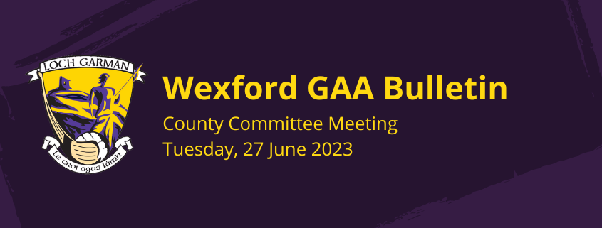 Wexford GAA Bulletin