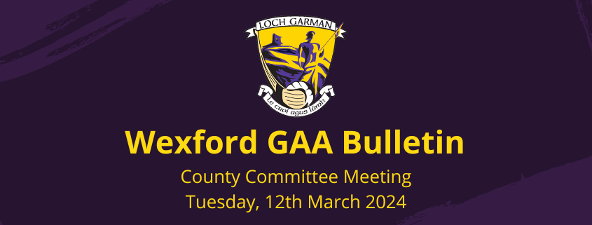 Wexford GAA Bulletin