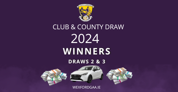 Club & County Draw 2024 – Draws 2 & 3